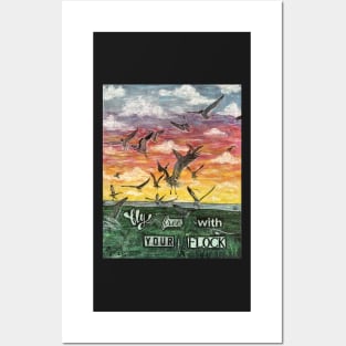 Fly Free with Your Flock Posters and Art